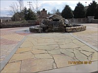 Natural Stone Patio, Mountain Lakes NJ